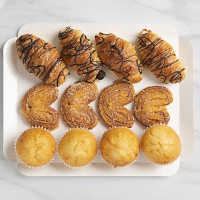 Bandeja de mini bollería dulce (12 piezas)