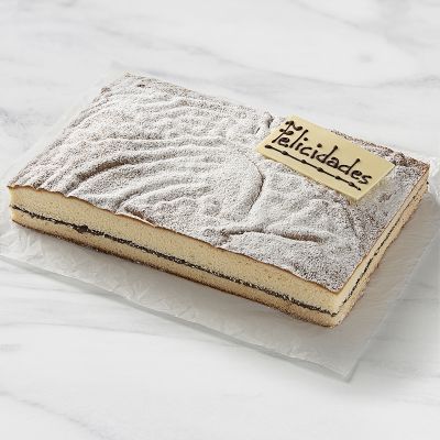 Bizcocho relleno de chocolate