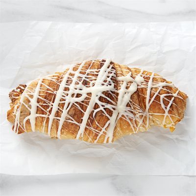 Croissant de chocolate blanco