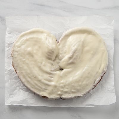 Palmera de chocolate blanco