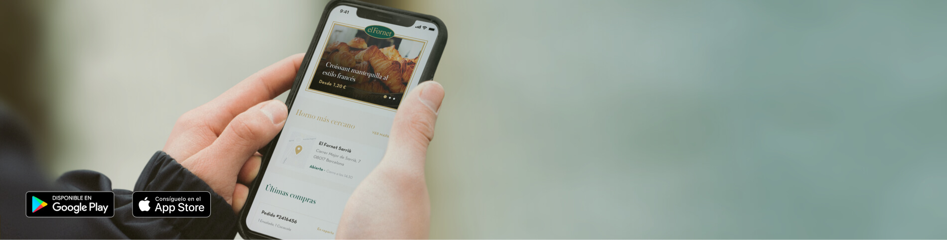 Haz tu pedido con la nueva app 'El Fornet'